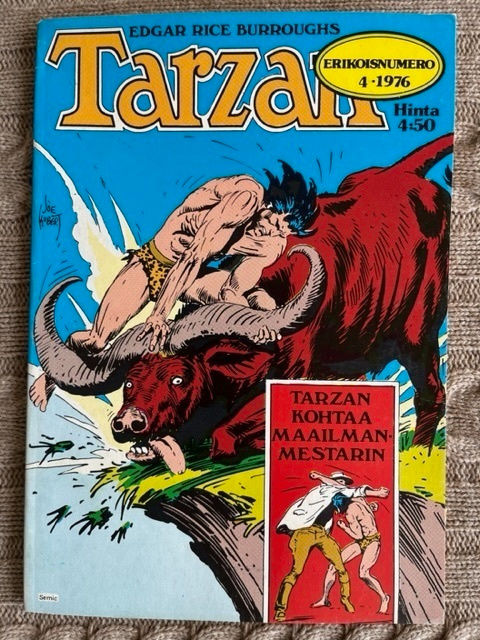 Tarzan - Erikoisnumero 4/1976, mintti kunto