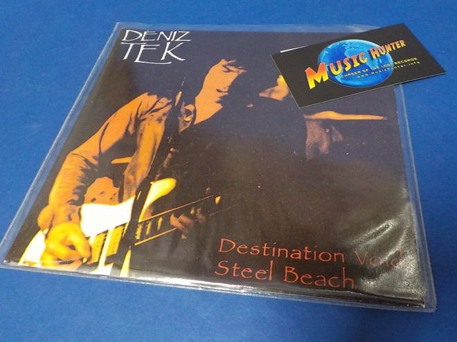 DENIZ TEK - DESTINATION VOID / STEEL BEACH M-/M- 7'' SINGLE