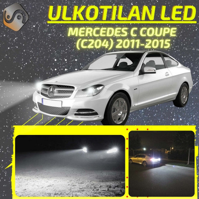 C COUPE (C204) 2011-2015 Ulkoiset LED -valot