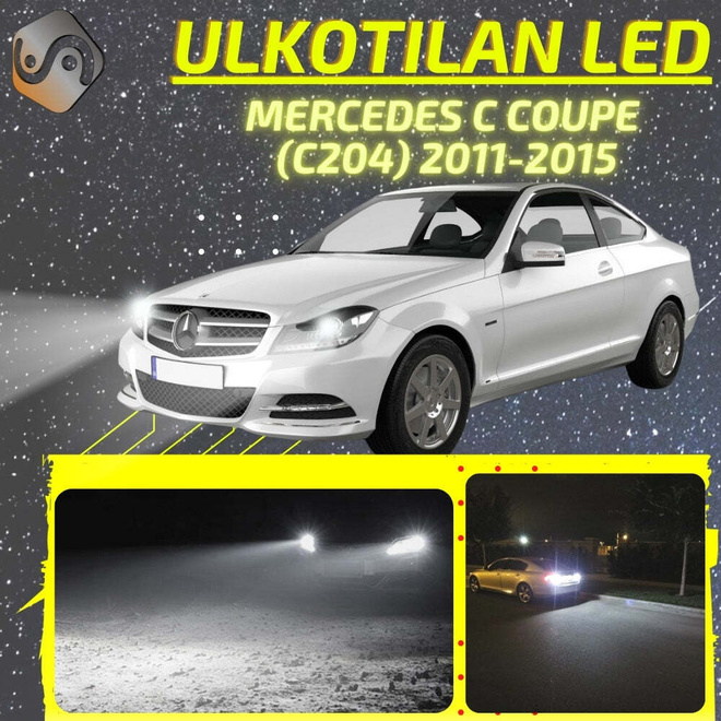 C COUPE (C204) 2011-2015 Ulkoiset LED -valot