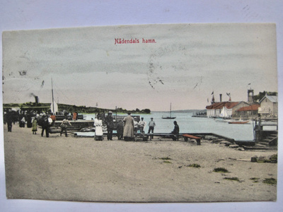 VANHA Postikortti Naantali 1900-l