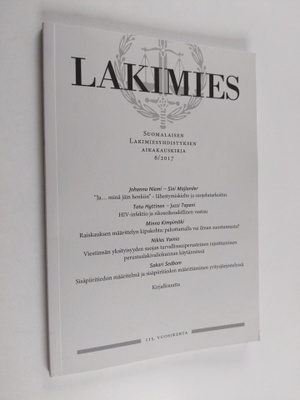 Lakimies : Suomalaisen lakimiesyhdistyksen aikakauskirja ...