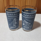 Niagara Falls lasit 2 kpl. vintage - pikkukuva 2