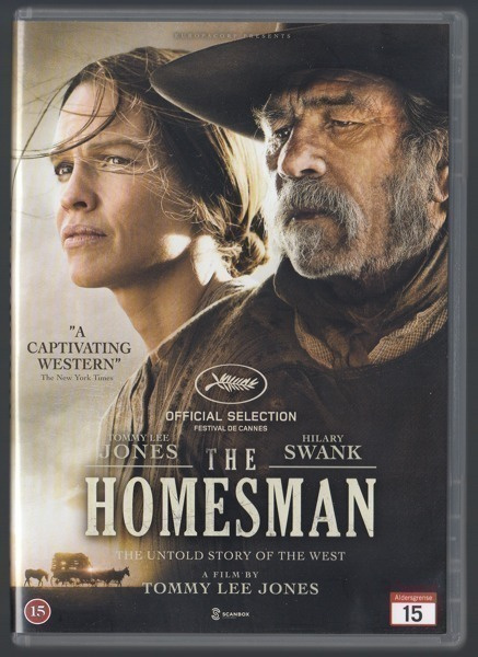 The Homesman (2014) Tommy Lee Jones, Hilary Swank (UUSI)