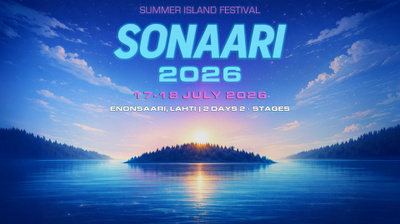 Sonaari la 18.7.2026 lippu, tapahtuma+venekuljetus