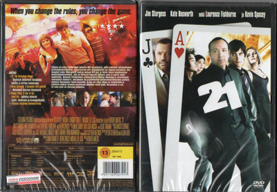 21	(35 374)	UUSI	-FI-	DVD	suomik.		kevin spacey	2008	1h 57mi