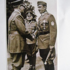 Hitler Mannerheimin 75V syntymäpäivillä 4.6.1942 postikortti - pikkukuva 1