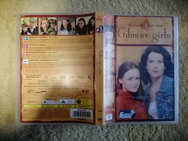 GILMOREN TYTÖT 1. KAUSI DVD