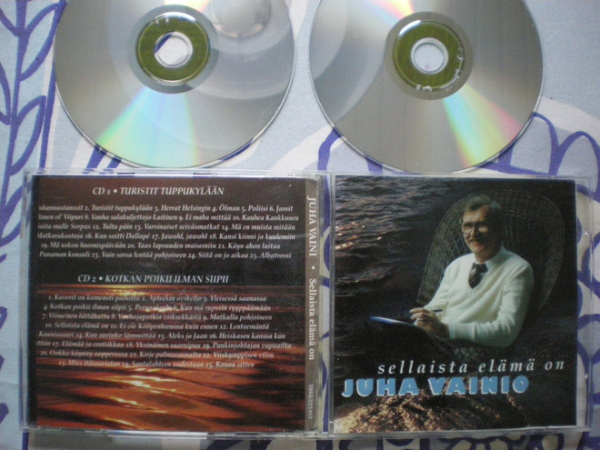 CD Juha Vainio: Sellaista elämä on - 2-cd