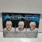 2024-25 Upper Deck - A-Lines #AL-28 Knies/Matthews/Marner - pikkukuva 1