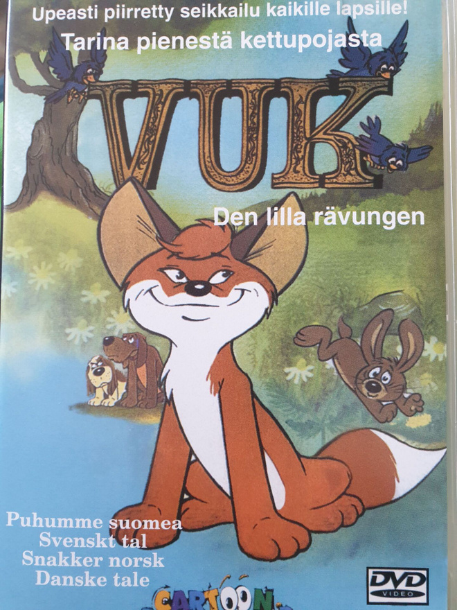 VUK TARINA PIENESTÄ KETTUPOJASTA DVD