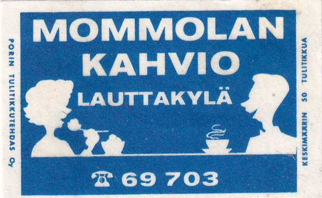 Lauttakylä, Mommolan kahvio b522