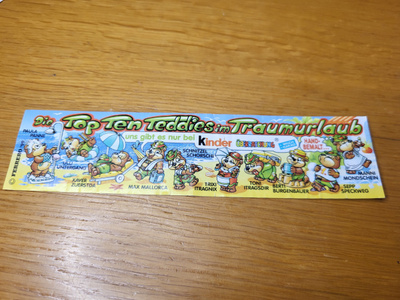 Kinder paperi karhut