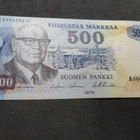 500 mk 1975 A 0044206 HOL/ Luu Tähtiseteli kl 8 - pikkukuva 1