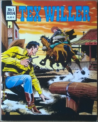 Tex Willer 1/2014 Tuomari Beanin salaisuus 1/2
