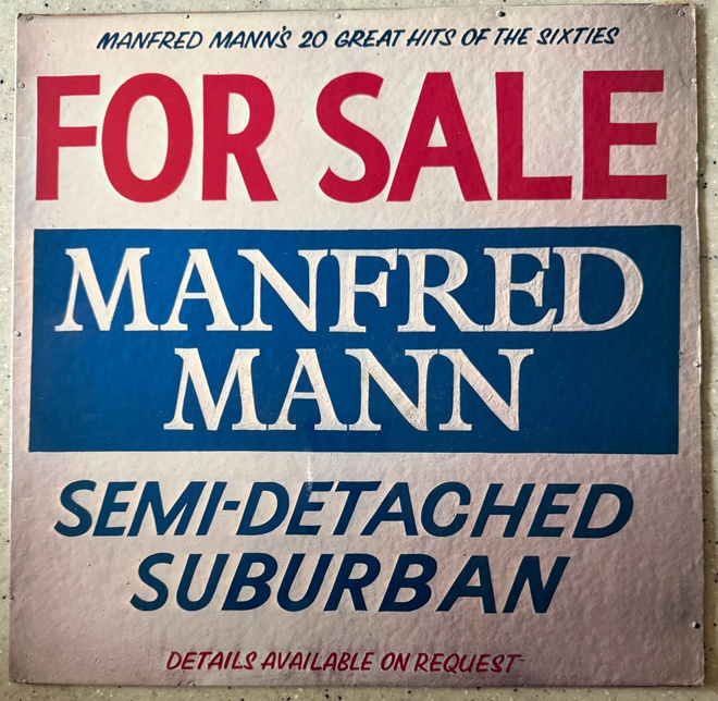 [LP] MANFRED MANN: SEMI-DETACHED SUBURBAN - 20 GREAT HITS