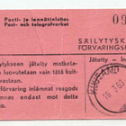 1963  Eurooppa40p  postiautoaseman säilytyskuitilla - vikaa - pikkukuva 2