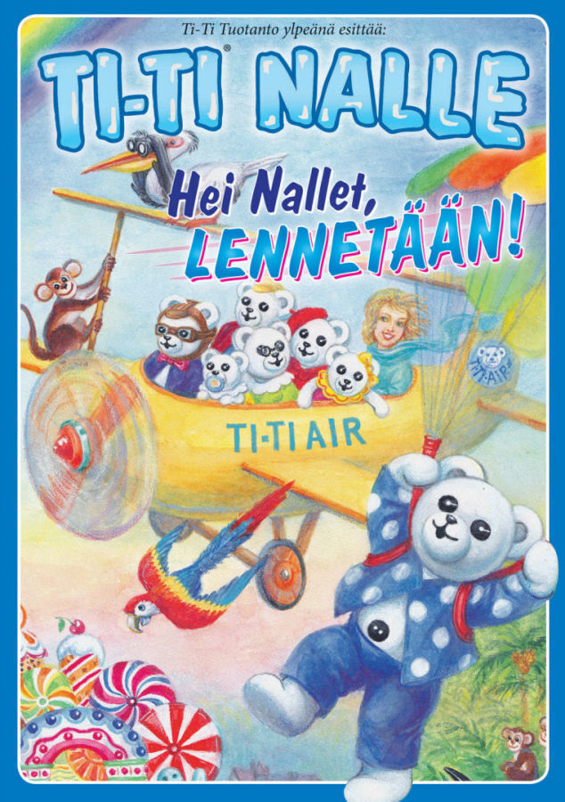 Ti-Ti Nalle: Hei Nallet, lennetään! dvd