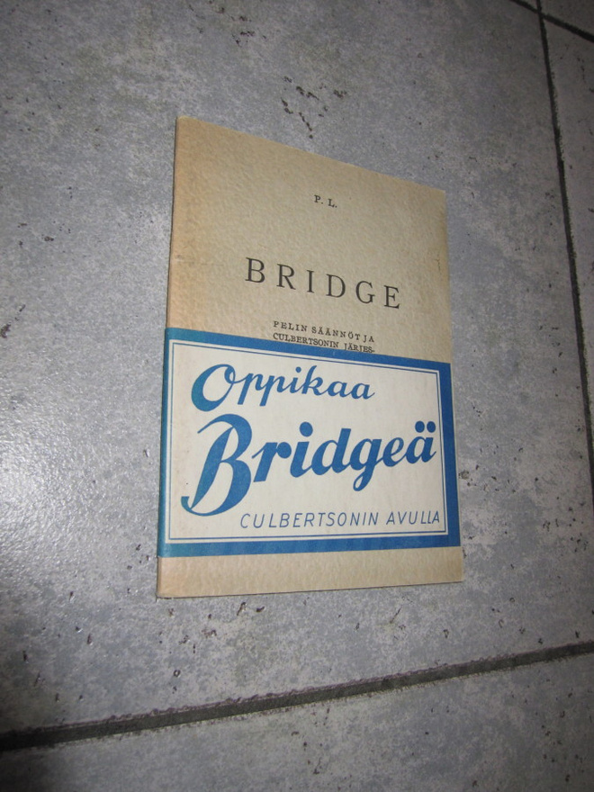 P. L. : Bridge - Pelin säännöt ja Culbertsonin järjestelmän
