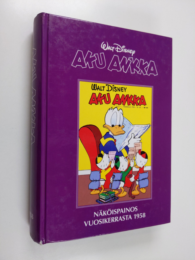 Walt Disney : Aku Ankan näköispainos 1958