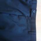 Housut DRESSMANN W34", L30" mustat puvun housut. - pikkukuva 5