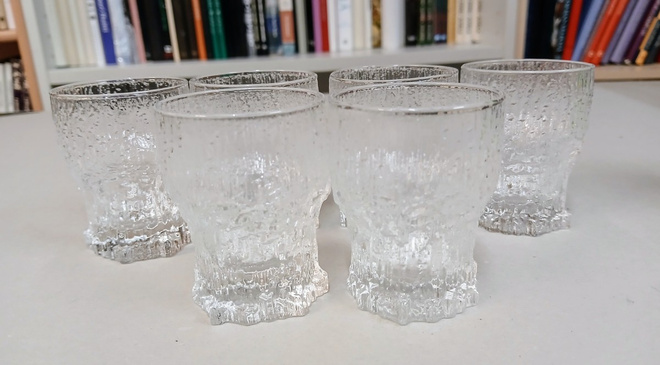 Iittala, Tapio Wirkkala, Aslak, snapsilasit 6kpl