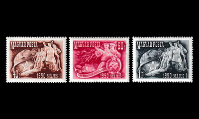 Unkari 1095-7 ** Työn päivä (1950)
