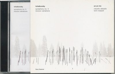 TŠAIKOVSKI • YO YO MA • ABBADO • MAAZEL – Sony EU CD 2001