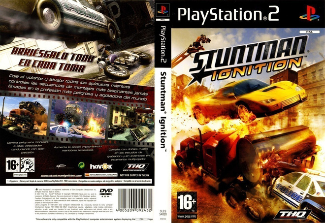 STUNTMAN IGNITION	(41 236)		PS2			ajo, kolareita, hyppyjä