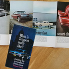 1961 Pontiac Tempest esite -  KUIN UUSI - 12 sivua - pikkukuva 1