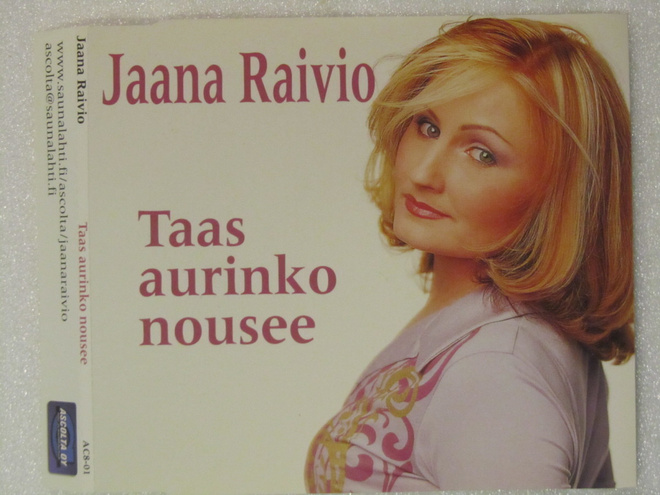 Jaana Raivio • Taas Aurinko Nousee PROMO CD-Single