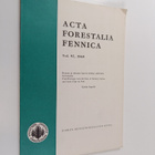 Kustaa Seppälä : Acta forestalia Fennica 93, 1969 : Kuuse... - pikkukuva 1