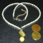 Mother of pearl aitoa makeanveden helmi kaulakoru - pikkukuva 3