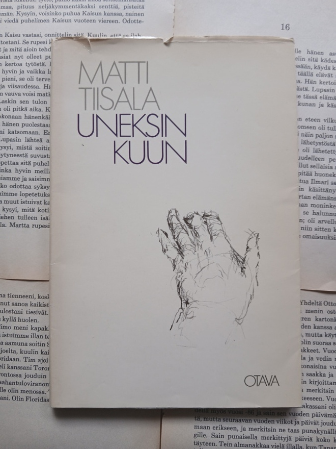 Matti Tiisala - Uneksin kuun: runoja (nid.)