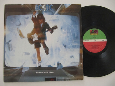 AC/DC Blow Up Your Video LP Kanada painos ACDC