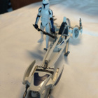 Hasbro Star wars Barc speeder bike + Clone trooper Jesse - pikkukuva 1