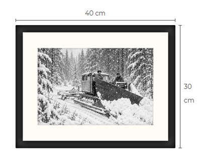 Uusi Caterpillar art print kehystetty 30 cm x 40 cm