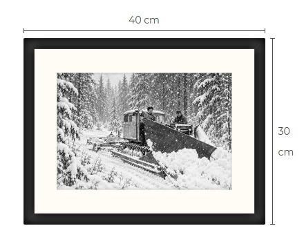 Uusi Caterpillar art print kehystetty 30 cm x 40 cm
