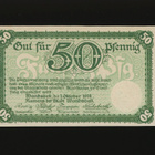 Saksa Notgeld 50 Pfg, Wandsbek 1918 - pikkukuva 2