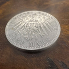 Saksa Baijeri 5 Markkaa 1902 D (Hopeakolikko 27.7g / .900) - pikkukuva 4