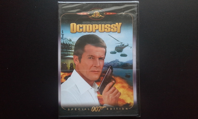 DVD: Octopussy - James Bond 007 (Roger Moore 1983/2007) UUSI