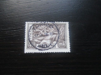Yleismerkki Puunkaataja 40mk 1952