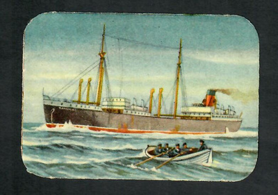 EAS 3054 - Nelkku - Upea laiva - 1950-luvulta