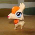 LITTLEST PET SHOP beige-oranssi LAAMA #3261 - pikkukuva 2