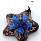 1344 .. Kaunis Käsityö Lampwork Taidelasi . Kaulakoru - pikkukuva 1