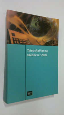 Taloushallinnon säädökset 2003