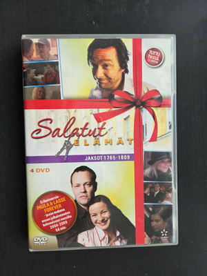 SALATUT ELÄMÄT . AVAAMATON . 4DVD . JAKSOT 1765-1809