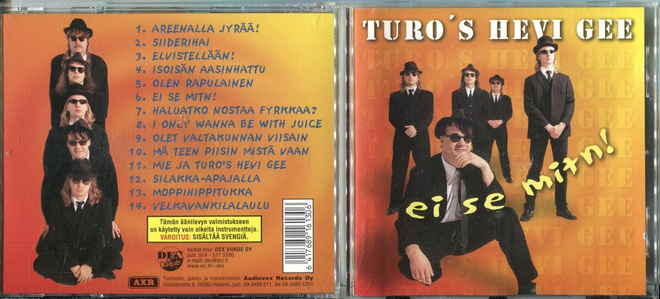 TURO`S HEVI GEE . CD-LEVY . EI SE MITN !