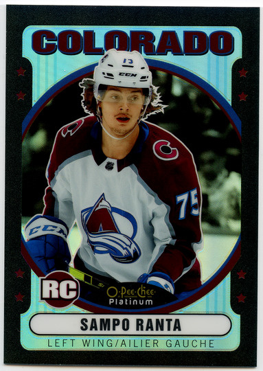2021-22 OPC Platinum Retro Pack Wars #R90 Sampo Ranta