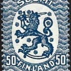 1920 M-17 Saarinen 50 p tummansininen ** LaPe 93 a A - pikkukuva 1
